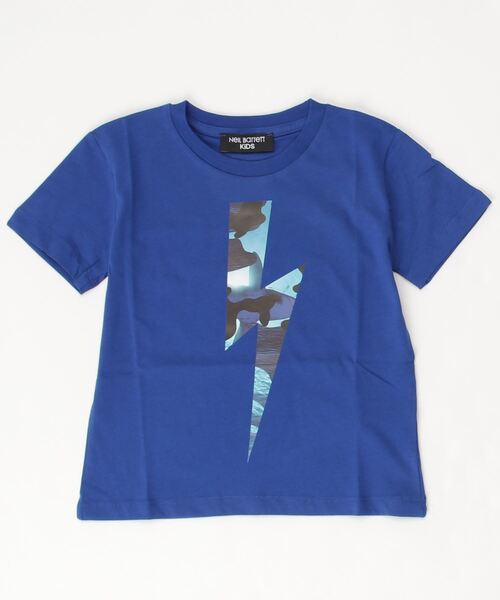 NEIL BARRETT（ニールバレット）の「Neil Barrett（ニール バレット）Tシャツカットソー（Tシャツ/カットソー・キッズ・ブラック/ホワイト/ブルー・10YEAR/6YEAR/14Y/12YEAR/8YEAR/4YEAR）」の18枚目の写真