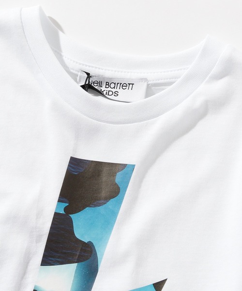 NEIL BARRETT（ニールバレット）の「Neil Barrett（ニール バレット）Tシャツカットソー（Tシャツ/カットソー・キッズ・ブラック/ホワイト/ブルー・10YEAR/6YEAR/14Y/12YEAR/8YEAR/4YEAR）」の8枚目の写真