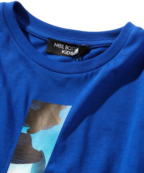 NEIL BARRETT（ニールバレット）の「Neil Barrett（ニール バレット）Tシャツカットソー（Tシャツ/カットソー・キッズ・ブラック/ホワイト/ブルー・10YEAR/6YEAR/14Y/12YEAR/8YEAR/4YEAR）」の16枚目の写真