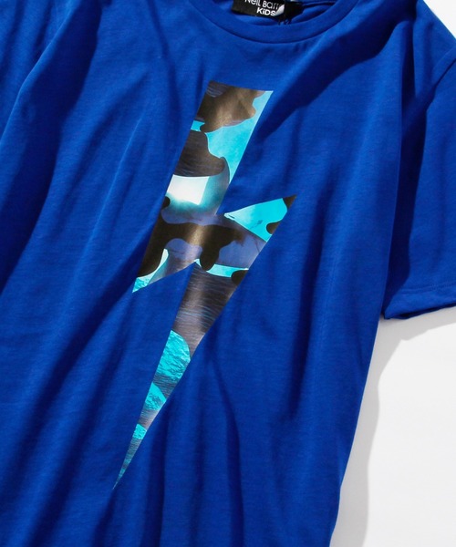 NEIL BARRETT（ニールバレット）の「Neil Barrett（ニール バレット）Tシャツカットソー（Tシャツ/カットソー・キッズ・ブラック/ホワイト/ブルー・10YEAR/6YEAR/14Y/12YEAR/8YEAR/4YEAR）」の17枚目の写真