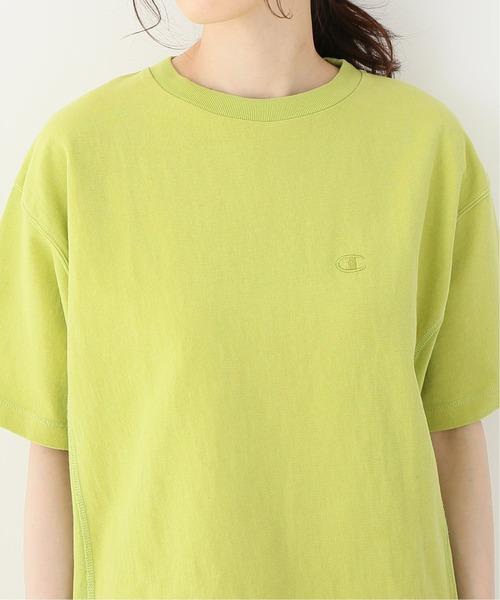 Champion(チャンピオン)の「【Champion / チャンピオン】 リバースウィーブTシャツ(Tシャツ/カットソー・レディース・ベージュ/グリーン/ブルー系その他・FREE)」の5枚目の写真
