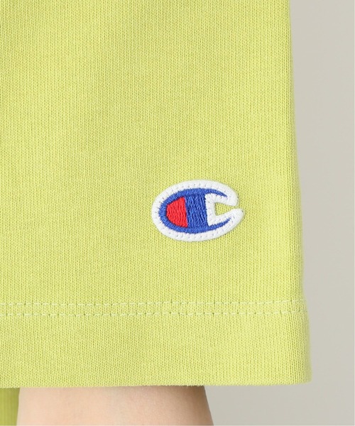 Champion(チャンピオン)の「【Champion / チャンピオン】 リバースウィーブTシャツ(Tシャツ/カットソー・レディース・ベージュ/グリーン/ブルー系その他・FREE)」の8枚目の写真