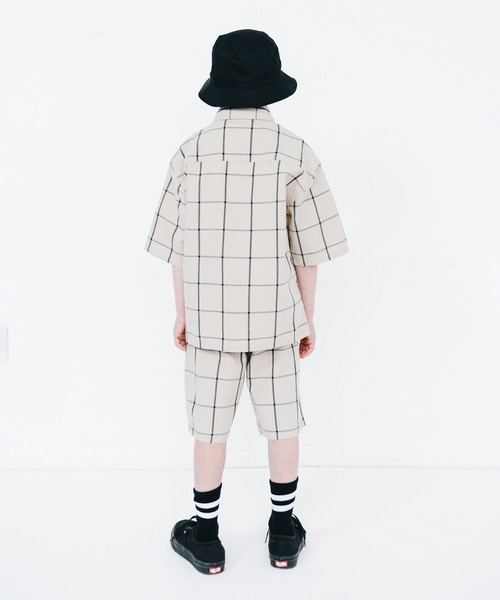 NAUTICA（ノーティカ）の「【NAUTICA/ノーティカ】ウィンドウペンチェックショートパンツ（その他パンツ・キッズ・ブラック/ベージュ・110cm/100cm/120cm/150cm/140cm/130cm）」の7枚目の写真