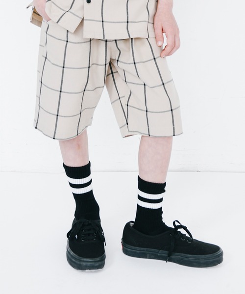 NAUTICA（ノーティカ）の「【NAUTICA/ノーティカ】ウィンドウペンチェックショートパンツ（その他パンツ・キッズ・ブラック/ベージュ・110cm/100cm/120cm/150cm/140cm/130cm）」の8枚目の写真