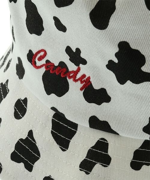 Candy Stripper（キャンディストリッパー）の「MOO バケットハット（ハット・レディース・オフホワイト/ブラック・FREE）」の9枚目の写真