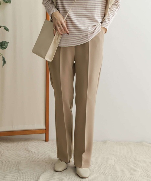 URBAN RESEARCH DOORS(アーバンリサーチドアーズ)の「フレアイージーパンツ(その他パンツ・レディース・ブラック/ピンク/グレー系その他・38/36)」の8枚目の写真