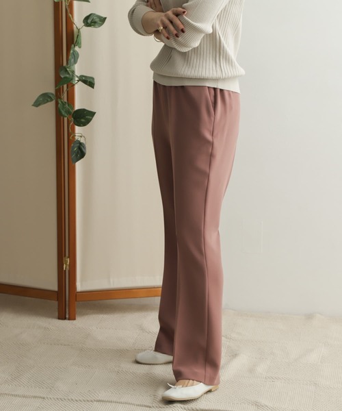 URBAN RESEARCH DOORS(アーバンリサーチドアーズ)の「フレアイージーパンツ(その他パンツ・レディース・ブラック/ピンク/グレー系その他・38/36)」の10枚目の写真