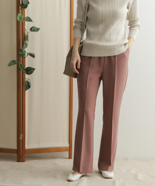 URBAN RESEARCH DOORS(アーバンリサーチドアーズ)の「フレアイージーパンツ(その他パンツ・レディース・ブラック/ピンク/グレー系その他・38/36)」の15枚目の写真