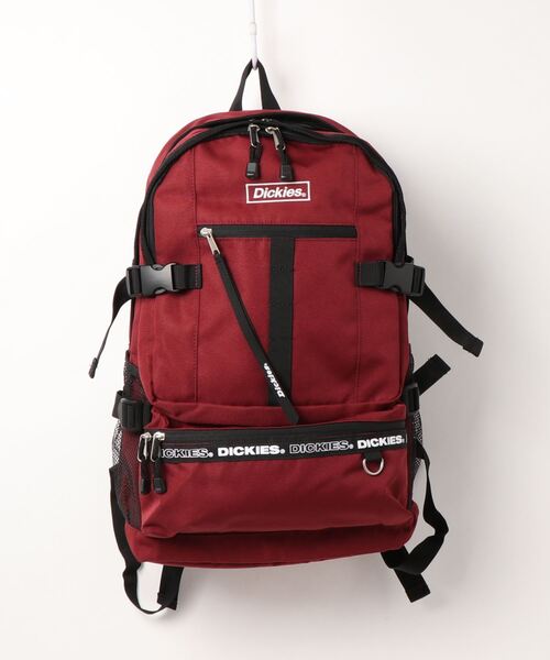 Dickies（ディッキーズ）の「Dickies FRAME LOGO BACKPACK（バックパック/リュック・レディース・ブラック/ワイン/ネイビー/ブラック系その他/ベージュ・FREE）」の10枚目の写真
