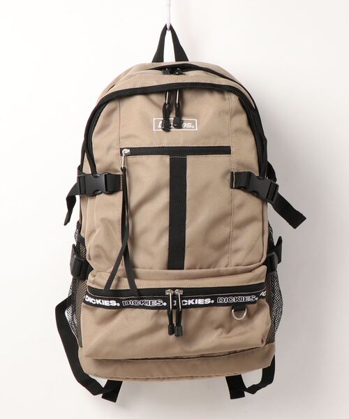 Dickies（ディッキーズ）の「Dickies FRAME LOGO BACKPACK（バックパック/リュック・レディース・ブラック/ワイン/ネイビー/ブラック系その他/ベージュ・FREE）」の13枚目の写真