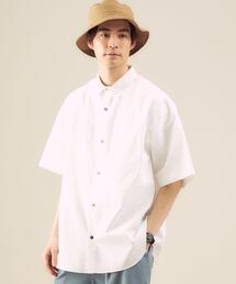 green label relaxing | 【 WEB限定 】[ GLR/ -or ] オーバーサイズ レギュラーカラー 半袖 シャツ ユニセックス †(シャツ/ブラウス)