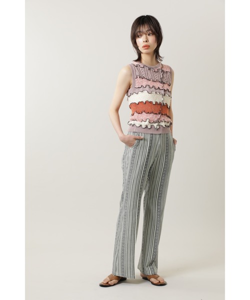 mag.by c(マグバイシー)の「(mag.by c)ジャンクニットトップス(ニット/セーター・レディース・カーキ/ピンク・ONE SIZE)」の7枚目の写真