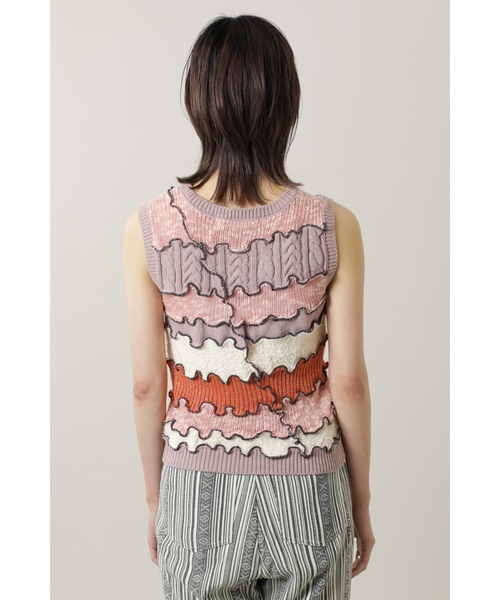 mag.by c(マグバイシー)の「(mag.by c)ジャンクニットトップス(ニット/セーター・レディース・カーキ/ピンク・ONE SIZE)」の8枚目の写真