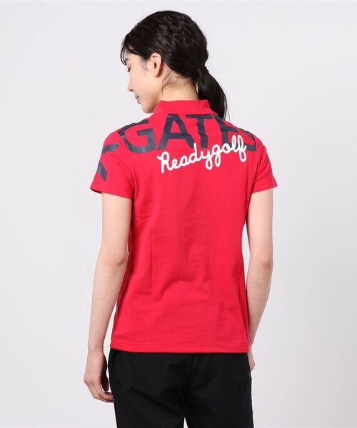 PEARLY GATES(パーリーゲイツ)の「【PEARLY GATES】 ベア カノコ 半袖 ハイネック カットソー(Tシャツ/カットソー・レディース・ホワイト/ネイビー/ピンク・SMALL/MEDIUM/LARGE)」の5枚目の写真