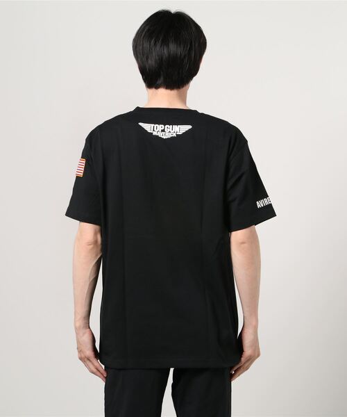 AVIREX(アヴィレックス)の「TOP GUN MAVERICK/プリント Tシャツ/PRINTED T-SHIRT(Tシャツ/カットソー・メンズ・ホワイト/オリーブ/ブラック・XX-LARGE/LARGE/MEDIUM/X-LARGE/FREE)」の6枚目の写真
