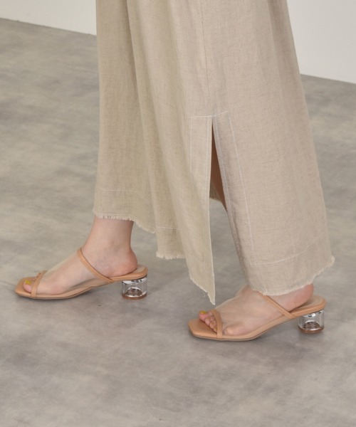 w closet（ダブルクローゼット）の「カフタンワンピース（ワンピース・レディース・ベージュ/スミクロ・FREE）」の13枚目の写真