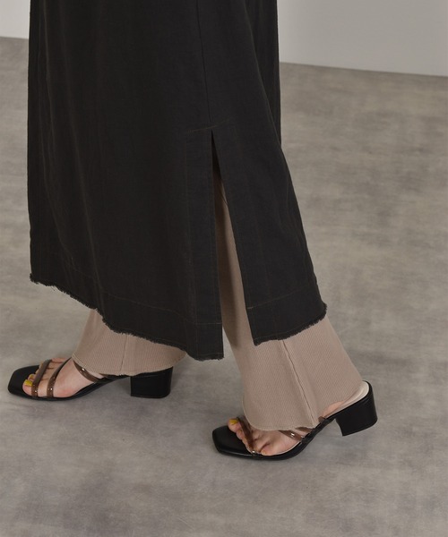 w closet（ダブルクローゼット）の「カフタンワンピース（ワンピース・レディース・ベージュ/スミクロ・FREE）」の22枚目の写真