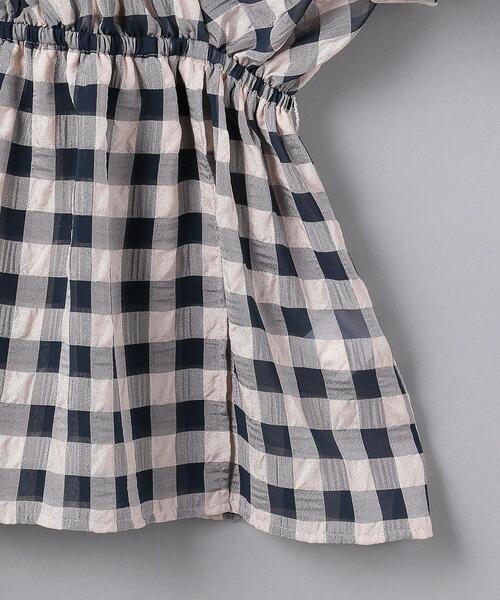 UNITED ARROWS（ユナイテッドアローズ）の「UWCC P ギンガムチェック カシュクール ブラウス◆（シャツ/ブラウス・レディース・オフホワイト/ライトピンク・FREE）」の13枚目の写真