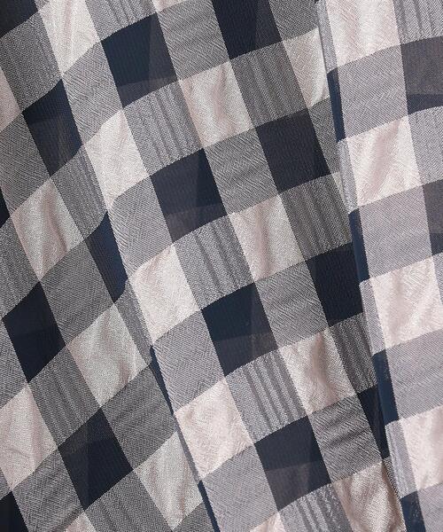 UNITED ARROWS（ユナイテッドアローズ）の「UWCC P ギンガムチェック カシュクール ブラウス◆（シャツ/ブラウス・レディース・オフホワイト/ライトピンク・FREE）」の11枚目の写真