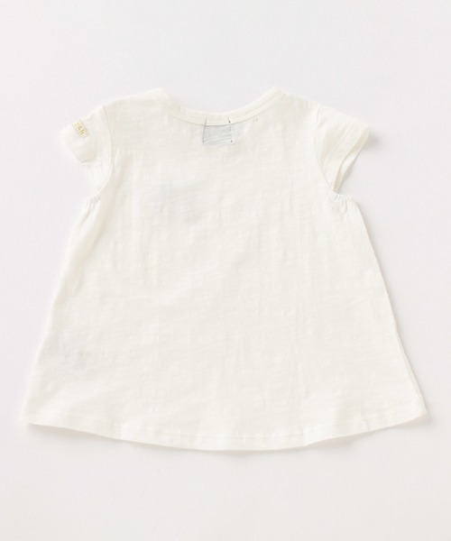 petit main（プティマイン）の「【オーガビッツ 接触冷感】編みモチーフTシャツ（Tシャツ/カットソー・キッズ・ブラック/ピンク/ライトグリーン/キナリ・80ｃｍ/90cm/110cm/100cm/120cm/130cm）」の10枚目の写真