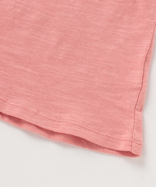 petit main（プティマイン）の「【オーガビッツ 接触冷感】編みモチーフTシャツ（Tシャツ/カットソー・キッズ・ブラック/ピンク/ライトグリーン/キナリ・80ｃｍ/90cm/110cm/100cm/120cm/130cm）」の7枚目の写真