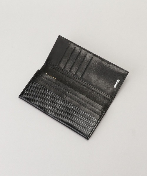 KINGZ(キングズ)の「ダイヤカット型押しファスナー(財布・メンズ・ブラック・FREE)」の7枚目の写真