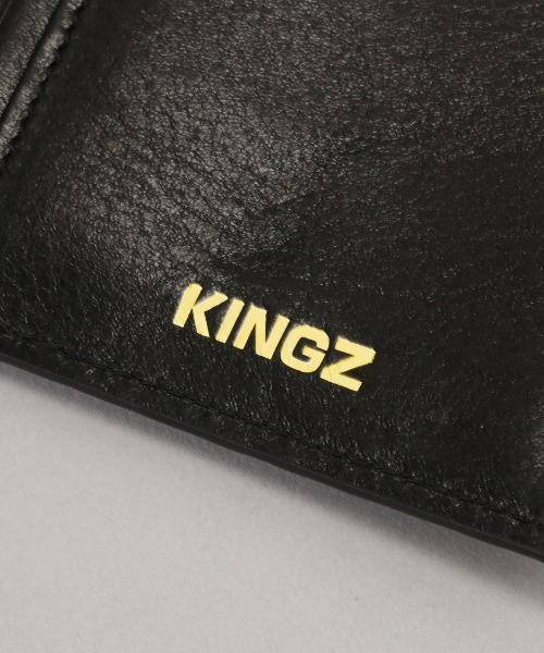 KINGZ(キングズ)の「ダイヤカット型押しファスナー(財布・メンズ・ブラック・FREE)」の6枚目の写真