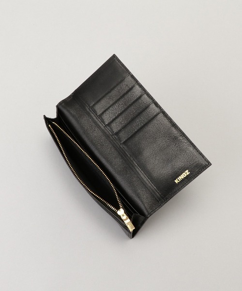 KINGZ(キングズ)の「ダイヤカット型押しファスナー(財布・メンズ・ブラック・FREE)」の5枚目の写真