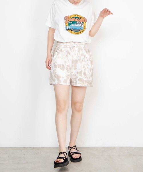 WEGO（ウィゴー）の「WEGO/スウェットイージーショーツ（スウェットパンツ・レディース・その他1/杢グレー/ブラック/ブルー・FREE）」の12枚目の写真