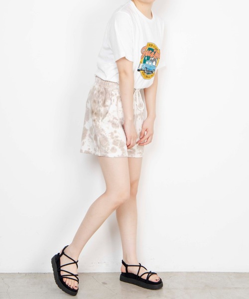 WEGO（ウィゴー）の「WEGO/スウェットイージーショーツ（スウェットパンツ・レディース・その他1/杢グレー/ブラック/ブルー・FREE）」の14枚目の写真