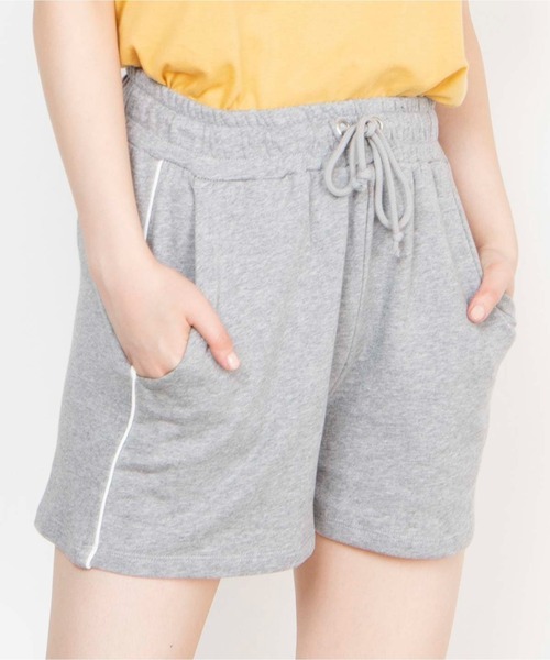 WEGO（ウィゴー）の「WEGO/スウェットイージーショーツ（スウェットパンツ・レディース・その他1/杢グレー/ブラック/ブルー・FREE）」の20枚目の写真