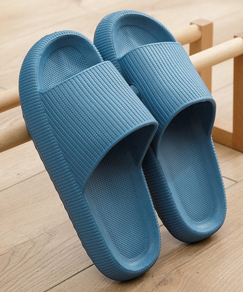 TeddyShop（テディショップ）の「男女兼用フラットシャワーサンダル（サンダル・メンズ・ブラック/イエロー/オレンジ/ブルー/ピンク/ネイビー/グレー・27cm/26cm/25cm/28cm/24cm）」の5枚目の写真