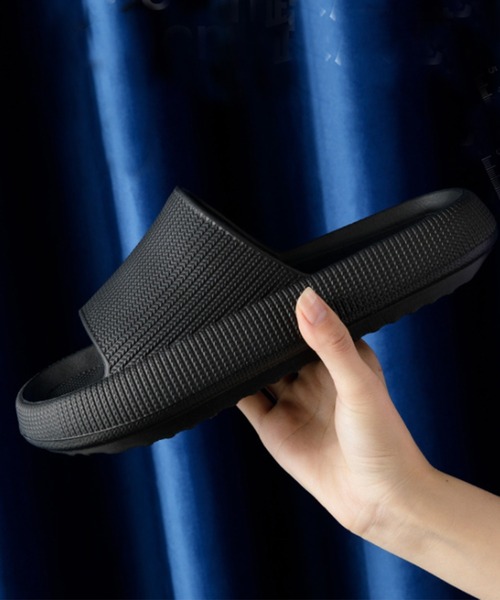 TeddyShop（テディショップ）の「男女兼用フラットシャワーサンダル（サンダル・メンズ・ブラック/イエロー/オレンジ/ブルー/ピンク/ネイビー/グレー・27cm/26cm/25cm/28cm/24cm）」の12枚目の写真