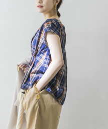 URBAN RESEARCH | バックシャーリングブラウス(シャツ/ブラウス)