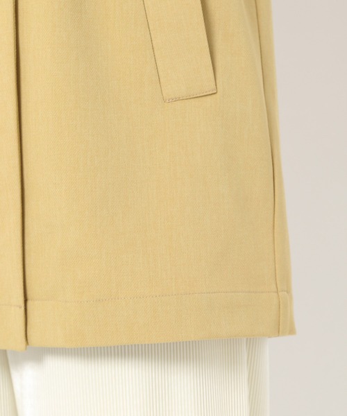 mysty woman（ミスティウーマン）の「ノーカラーベストジャケット 958368（ノーカラージャケット・レディース・イエロー/アイボリー/モカ・FREE）」の18枚目の写真