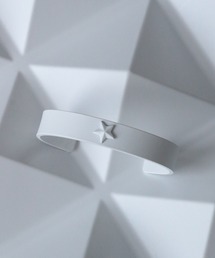 MUTURA | 真鍮 ホワイトスターバングル(バングル/リストバンド)