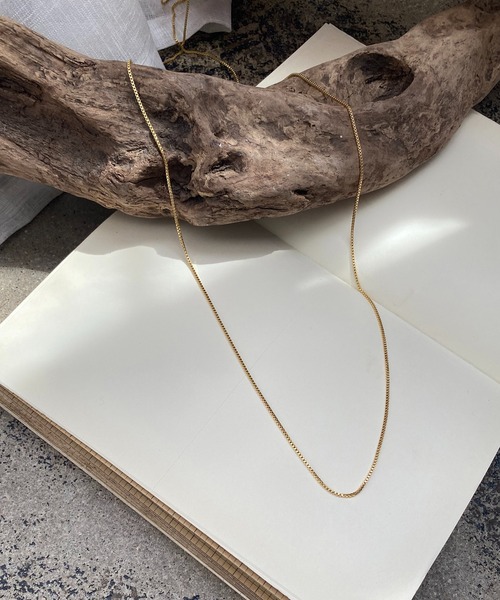 CAPRICIEUX LE'MAGE（カプリシューレマージュ）の「【GOLDY/ゴールディ】スネークチェーンロングネックレス（ネックレス・レディース・ゴールド/シルバー・FREE）」の3枚目の写真