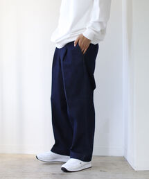 BEAMS | BEAMS / 1プリーツ ワークトラウザーパンツ(チノパンツ)
