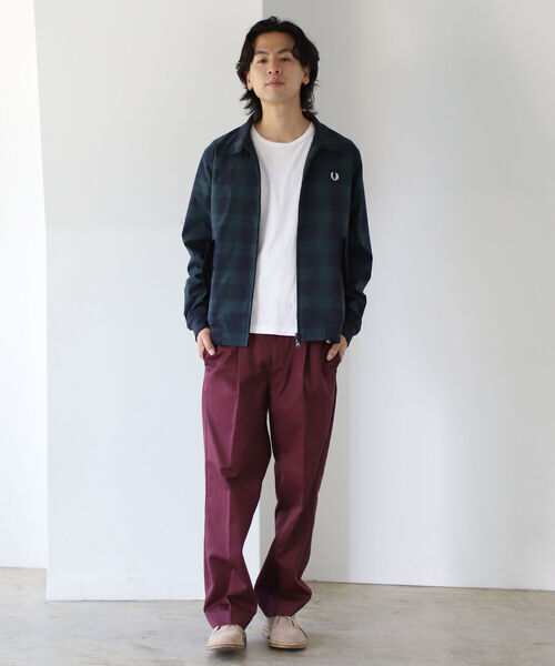 BEAMS(ビームス)の「BEAMS / 1プリーツ ワークトラウザーパンツ(チノパンツ・メンズ・ベージュ/インディゴブルー/グリーン系その他/バーガンディー・SMALL/MEDIUM/LARGE/X-LARGE)」の18枚目の写真