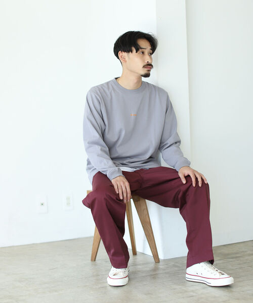 BEAMS(ビームス)の「BEAMS / 1プリーツ ワークトラウザーパンツ(チノパンツ・メンズ・ベージュ/インディゴブルー/グリーン系その他/バーガンディー・SMALL/MEDIUM/LARGE/X-LARGE)」の9枚目の写真