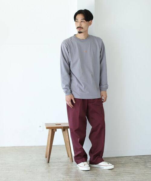 BEAMS(ビームス)の「BEAMS / 1プリーツ ワークトラウザーパンツ(チノパンツ・メンズ・ベージュ/インディゴブルー/グリーン系その他/バーガンディー・SMALL/MEDIUM/LARGE/X-LARGE)」の20枚目の写真