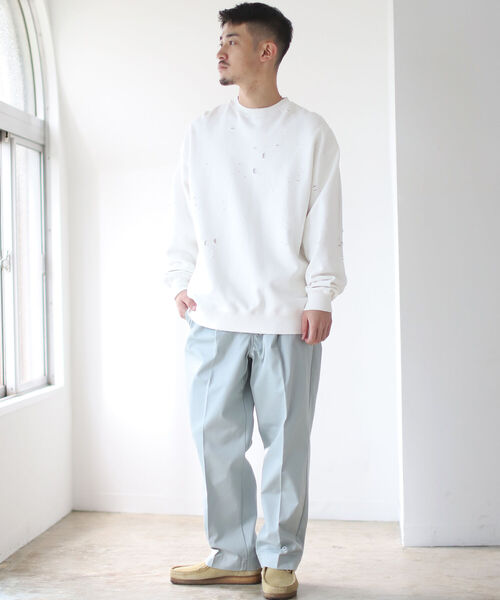 BEAMS(ビームス)の「BEAMS / 1プリーツ ワークトラウザーパンツ(チノパンツ・メンズ・ベージュ/インディゴブルー/グリーン系その他/バーガンディー・SMALL/MEDIUM/LARGE/X-LARGE)」の5枚目の写真