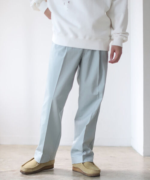 BEAMS(ビームス)の「BEAMS / 1プリーツ ワークトラウザーパンツ(チノパンツ・メンズ・ベージュ/インディゴブルー/グリーン系その他/バーガンディー・SMALL/MEDIUM/LARGE/X-LARGE)」の21枚目の写真