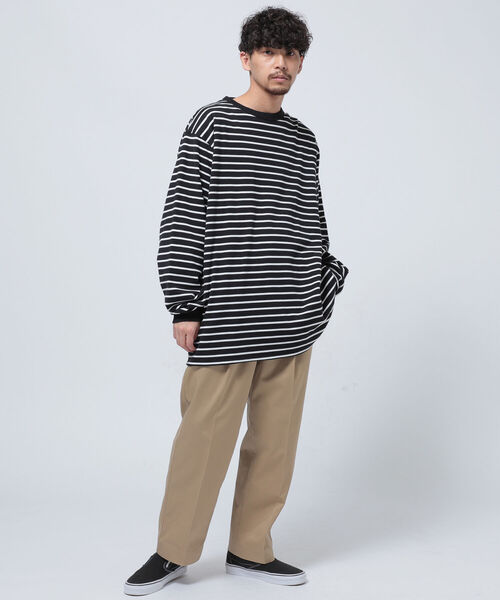 BEAMS(ビームス)の「BEAMS / 1プリーツ ワークトラウザーパンツ(チノパンツ・メンズ・ベージュ/インディゴブルー/グリーン系その他/バーガンディー・SMALL/MEDIUM/LARGE/X-LARGE)」の6枚目の写真