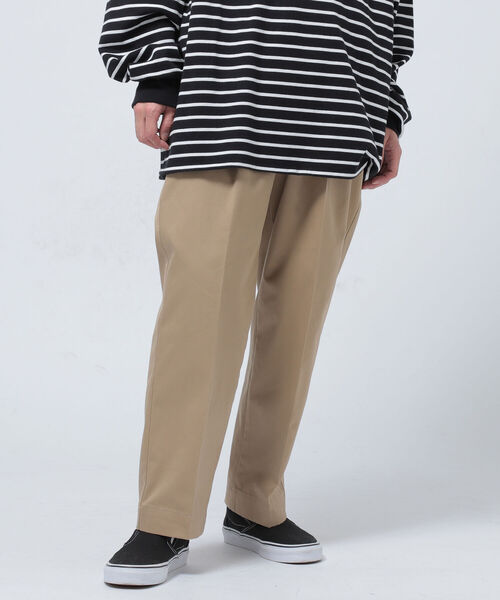 BEAMS(ビームス)の「BEAMS / 1プリーツ ワークトラウザーパンツ(チノパンツ・メンズ・ベージュ/インディゴブルー/グリーン系その他/バーガンディー・SMALL/MEDIUM/LARGE/X-LARGE)」の8枚目の写真