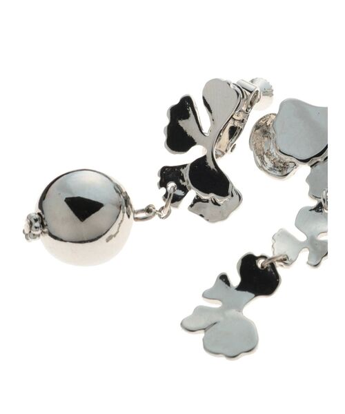 MERCURYDUO（マーキュリーデュオ）の「アシメフラワーフォールイヤリング（ピアス（両耳用）・レディース・シルバー/ゴールド・FREE）」の6枚目の写真