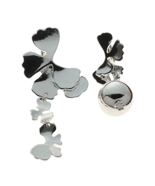 MERCURYDUO（マーキュリーデュオ）の「アシメフラワーフォールイヤリング（ピアス（両耳用）・レディース・シルバー/ゴールド・FREE）」の8枚目の写真