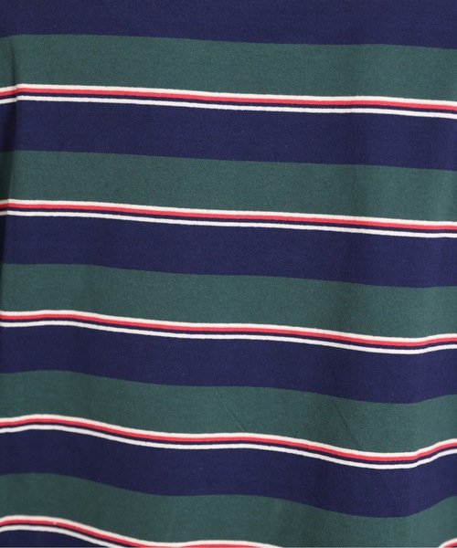 ACE SHOP(エースショップ)の「レトロボーダーtee(Tシャツ/カットソー・メンズ・アイボリー/ネイビー・FREE)」の12枚目の写真