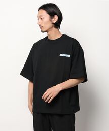 WEGO | WEGO/ヘビーウエイト グラフィティビックシルエット5分袖Tシャツ(Tシャツ/カットソー)