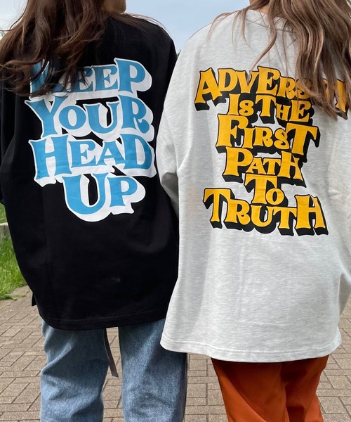 WEGO（ウィゴー）の「WEGO/ヘビーウエイト グラフィティビックシルエット5分袖Tシャツ（Tシャツ/カットソー・メンズ・ブラック/オレンジ/オートミール/ホワイト・LARGE/SMALL/MEDIUM）」の21枚目の写真